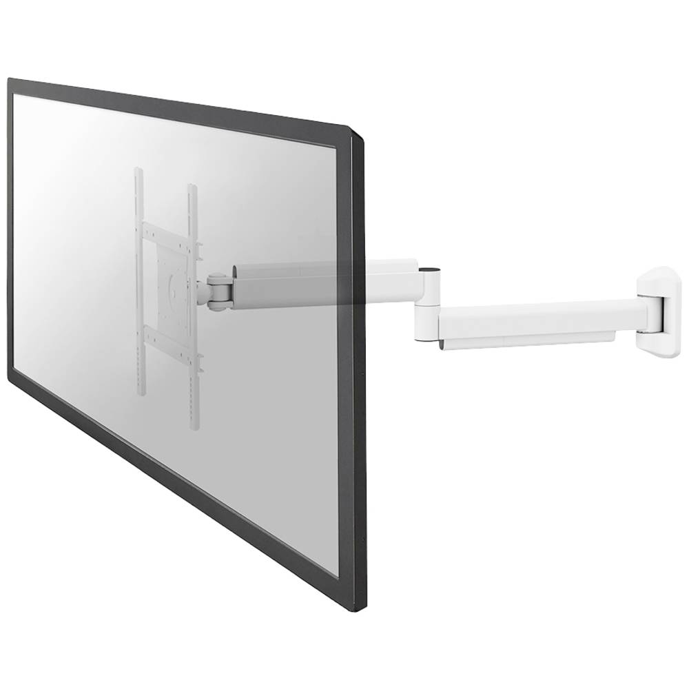 Image of Neomounts FPMA-HAW050 1x Monitor wall mount 254 cm (10) - 1016 cm (40) White Swivelling Swivelling Tiltable