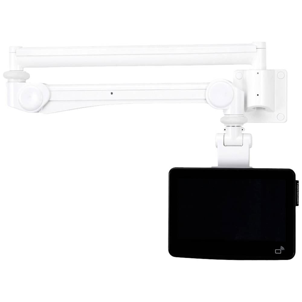 Image of Neomounts FPMA-HAW300 1x Monitor wall mount 254 cm (10) - 61 cm (24) White Swivelling Swivelling Tiltable