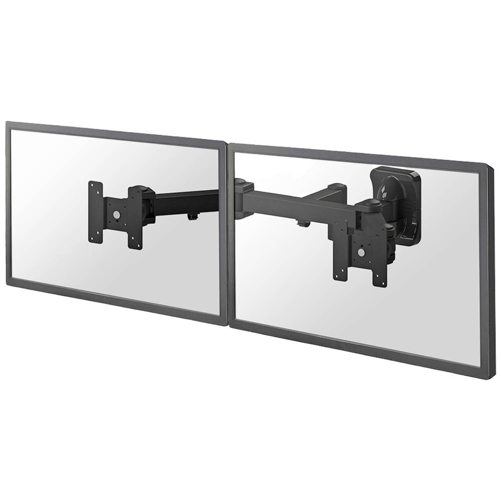 Image of Neomounts FPMA-W960D 1x Monitor wall mount 254 cm (10) - 686 cm (27) Black Tiltable Swivelling