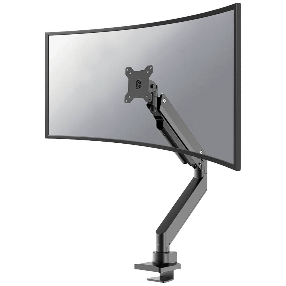 Image of Neomounts NM-D775BLACKPLUS 1x Monitor desk mount 254 cm (10) - 1245 cm (49) Black Swivelling Swivelling Tiltable