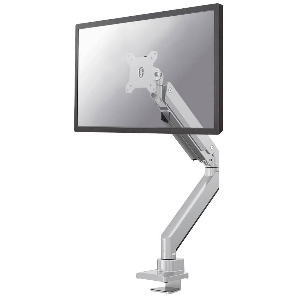 Image of Neomounts NM-D775SILVER 1x Monitor desk mount 254 cm (10) - 2670 cm (105) Silver Rotatable Height-adjustable
