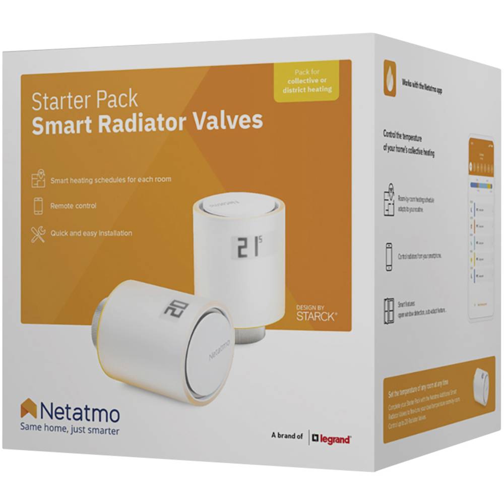 Image of Netatmo Wireless thermostat head kit