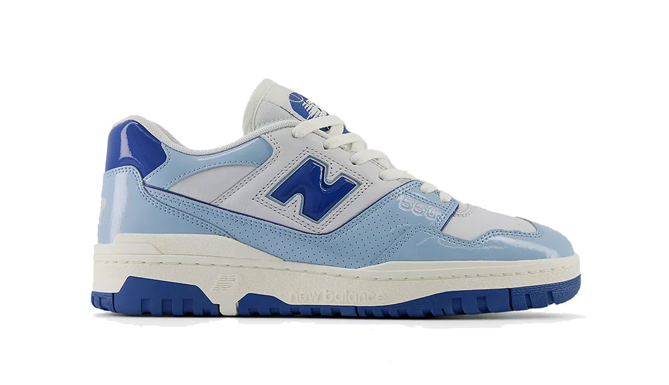 Image of New Balance 550 Chrome Blue DE