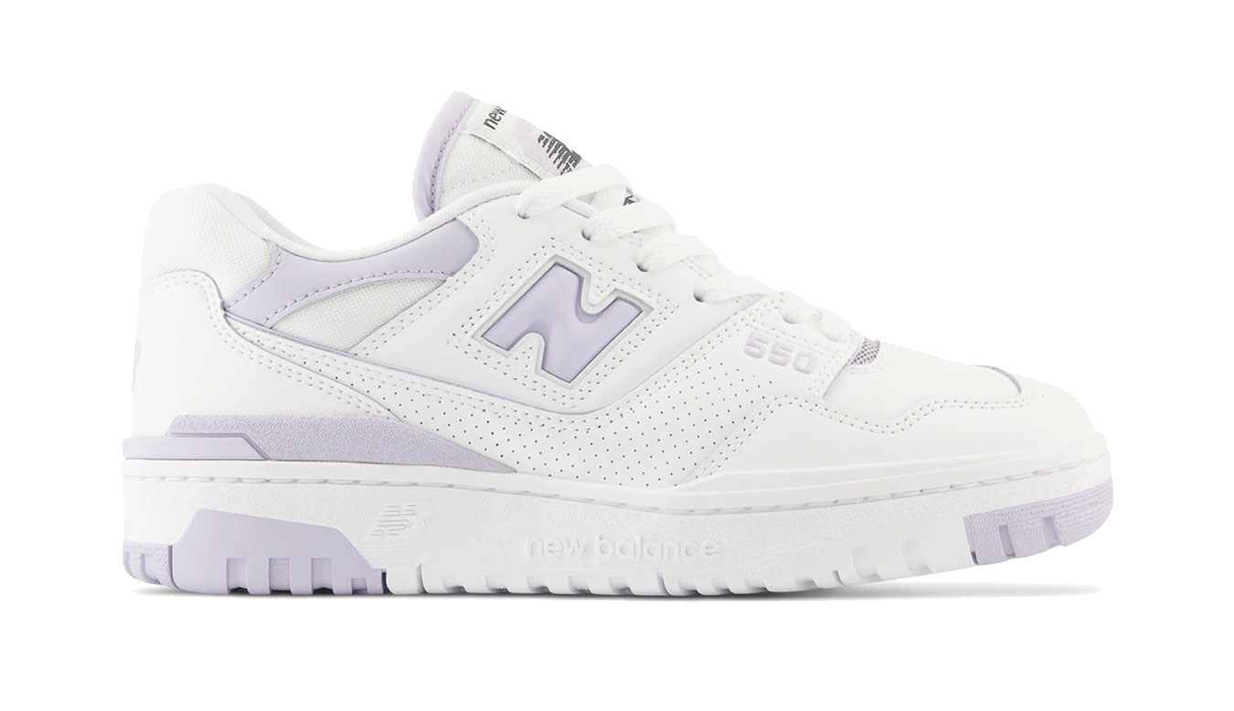 Image of New Balance 550 White Lilac ESP