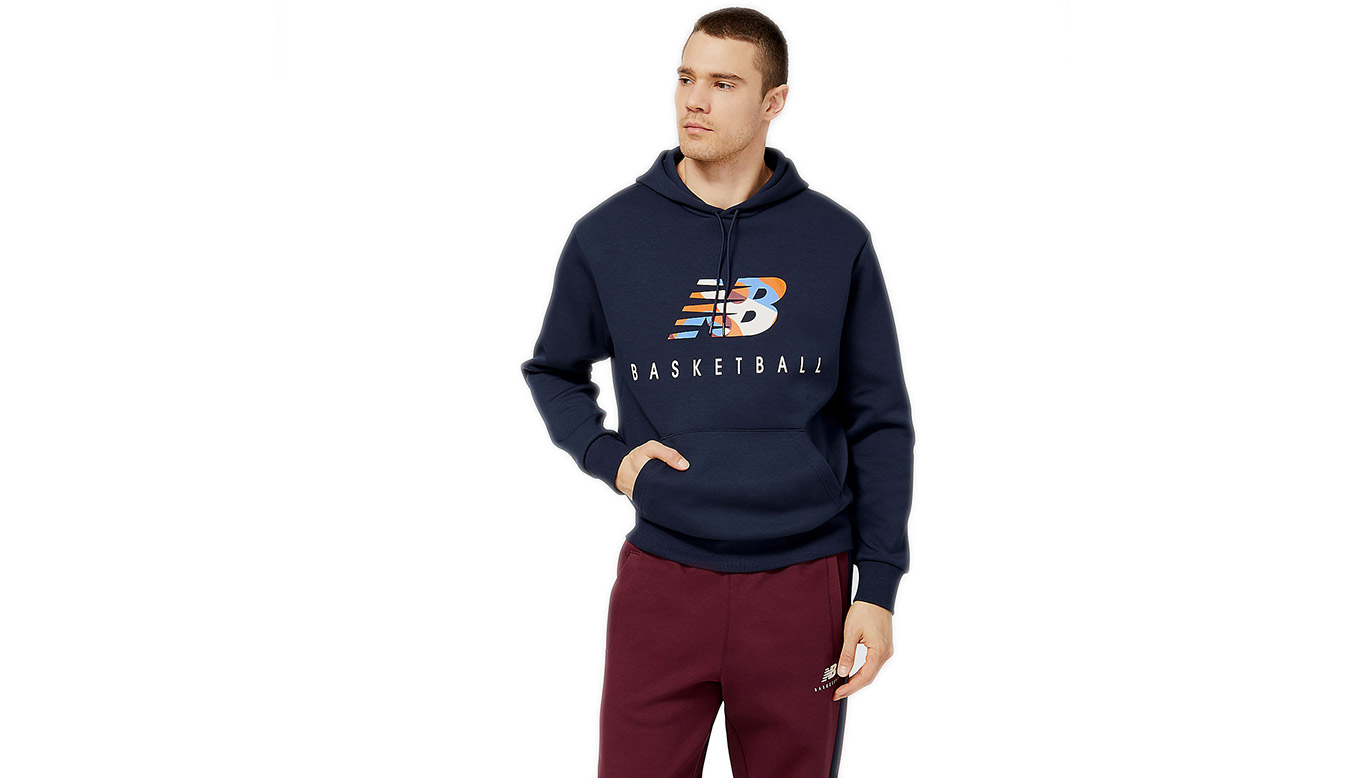 Image of New Balance Hoops Abstract Hoodie ESP