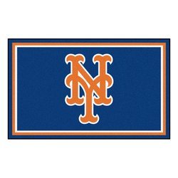 Image of New York Mets Floor Rug - 4x6