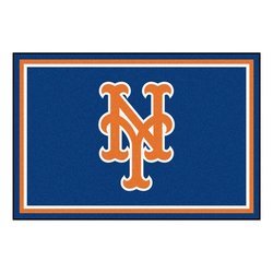 Image of New York Mets Floor Rug - 5x8