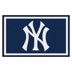 Image of New York Yankees Floor Rug - 4x6