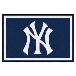 Image of New York Yankees Floor Rug - 5x8