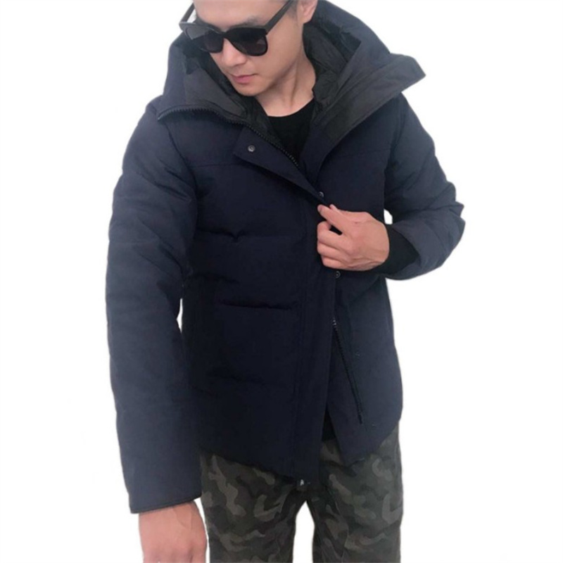 Image of New style Outdoor Winter Men Leisure Jassen Chaquetas Parka white duck Outerwear Hooded keep warm down jacket Manteau fashion classic Coat
