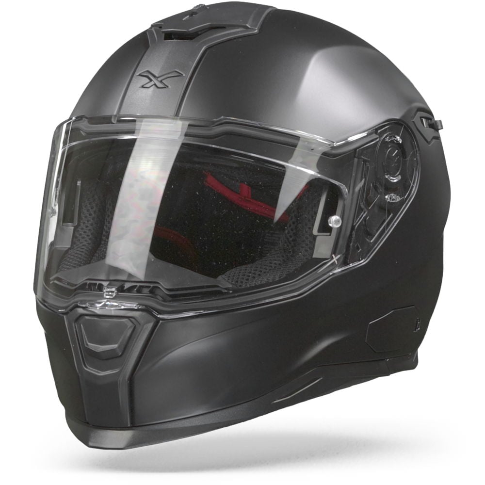 Image of Nexx SX100 Core Edition Black Matte Full Face Helmet Size XS EN