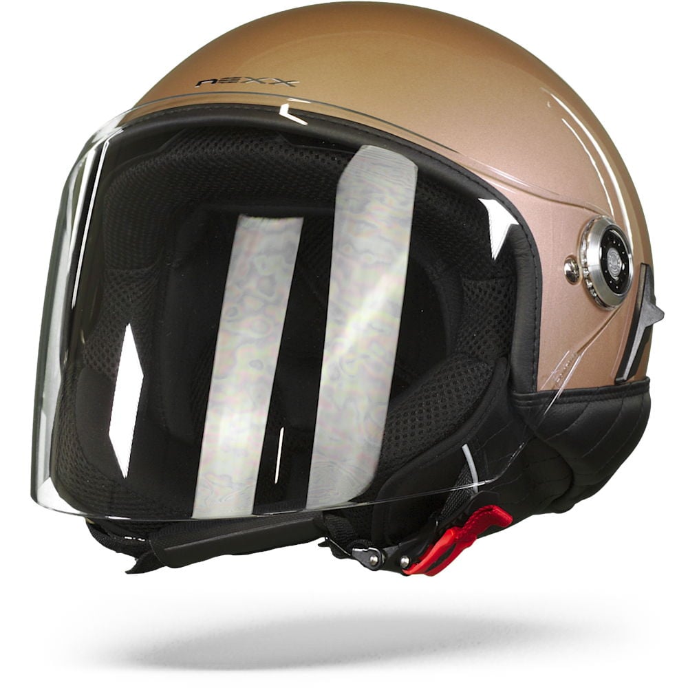 Image of Nexx SX60 Artizan Champagne Jet Helmet Size 2XL ID 5600427099219