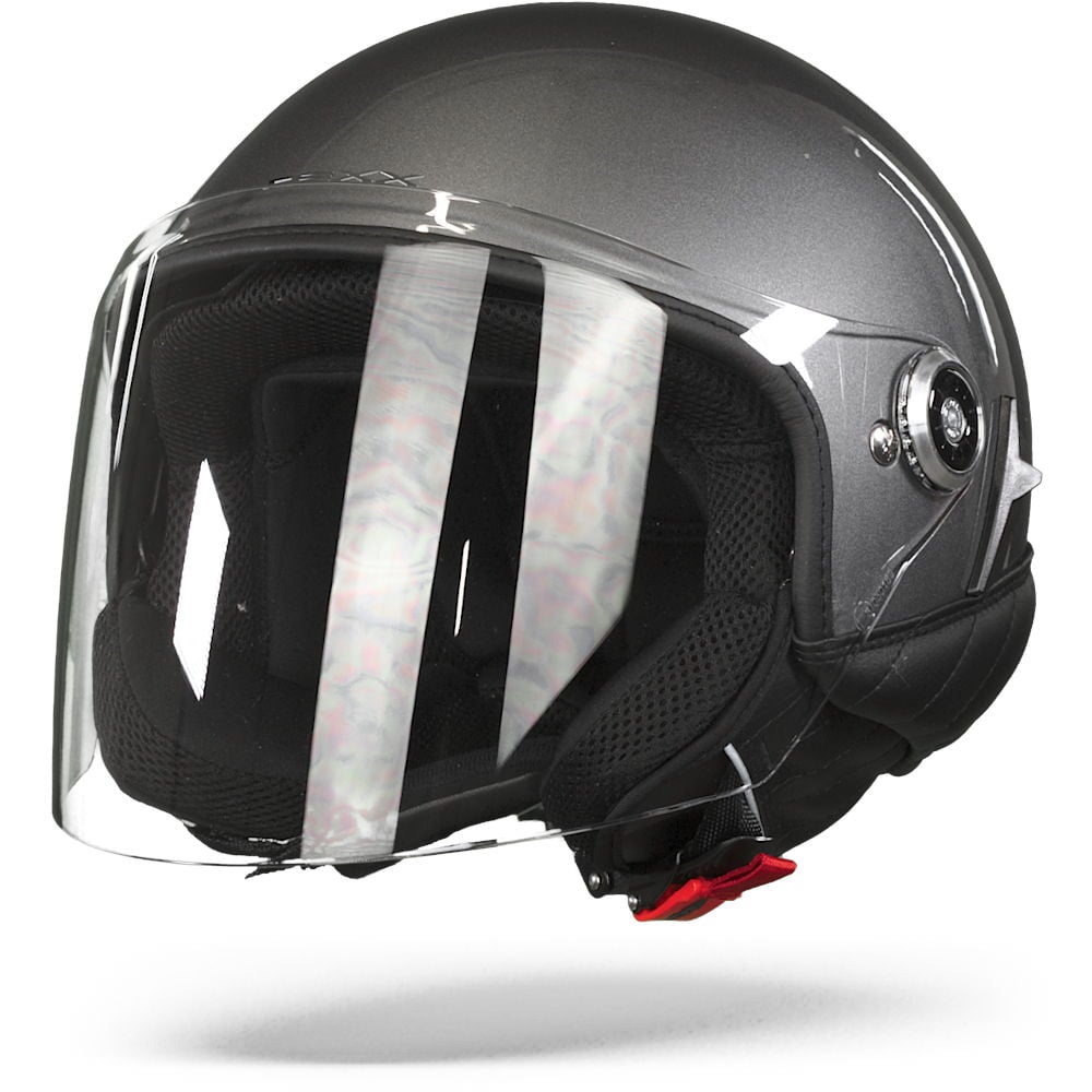 Image of Nexx SX60 Artizan Titanium Jet Helmet Size XL ID 5600427099325