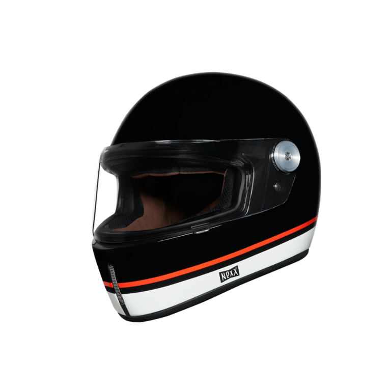 Image of Nexx XG100R Rumble Black White Full Face Helmet Talla XS