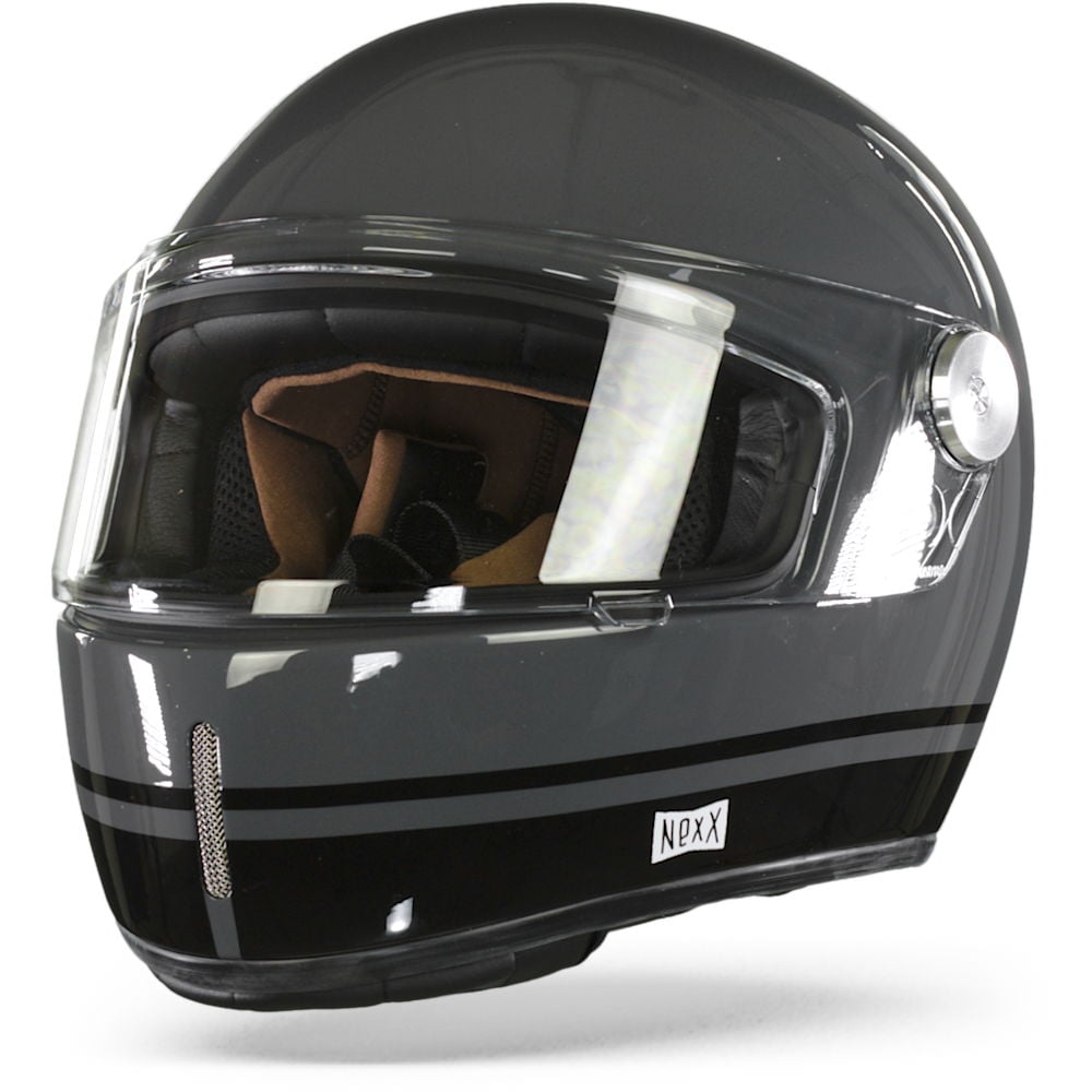 Image of Nexx XG100R Rumble Grey Black Full Face Helmet Size 2XL ID 5600427088701