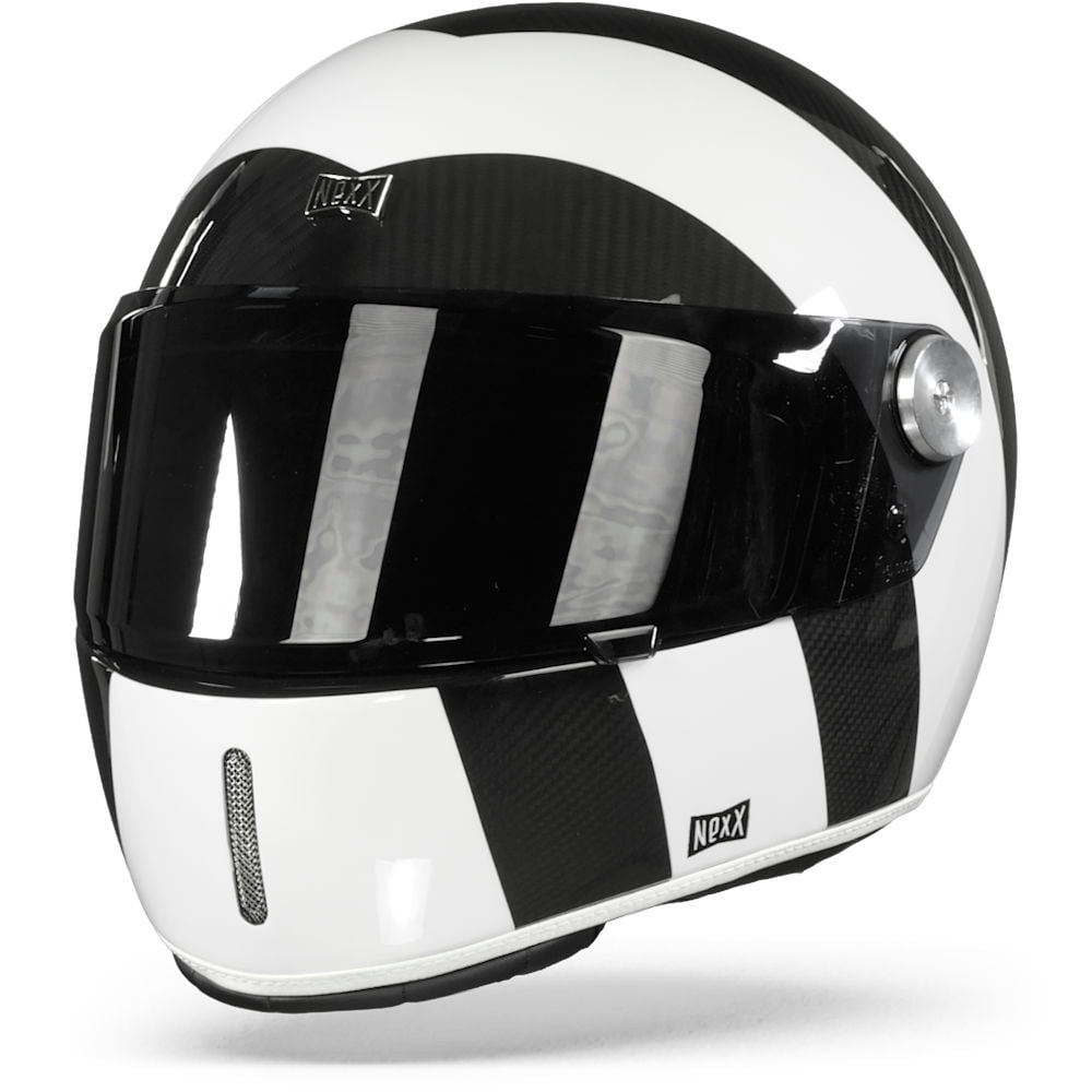 Image of Nexx XG100R Salt Flats Carbon White Full Face Helmet Size 2XL EN