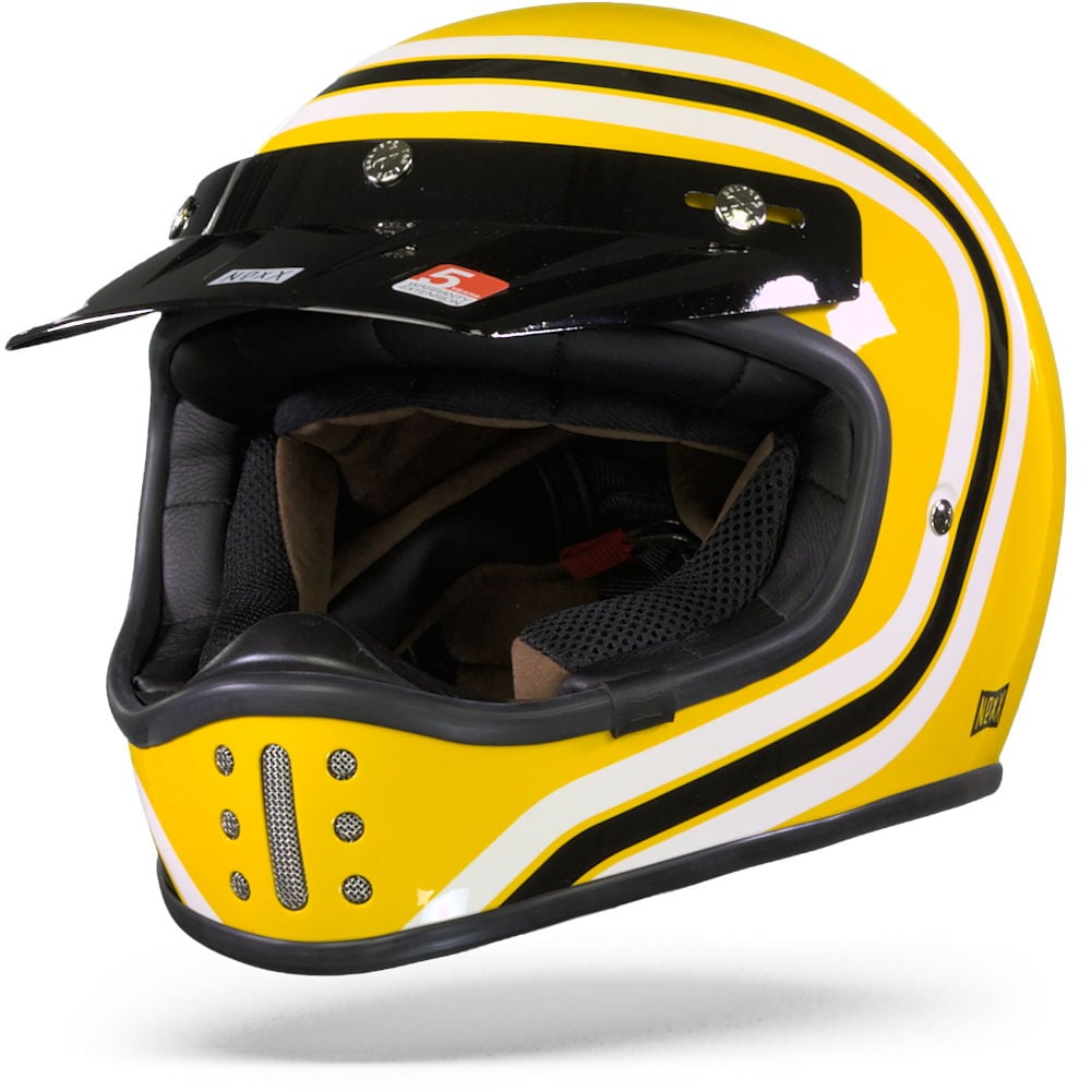 Image of Nexx XG200 Ghardaia Yellow Black Offroad Helmet Size 2XL EN