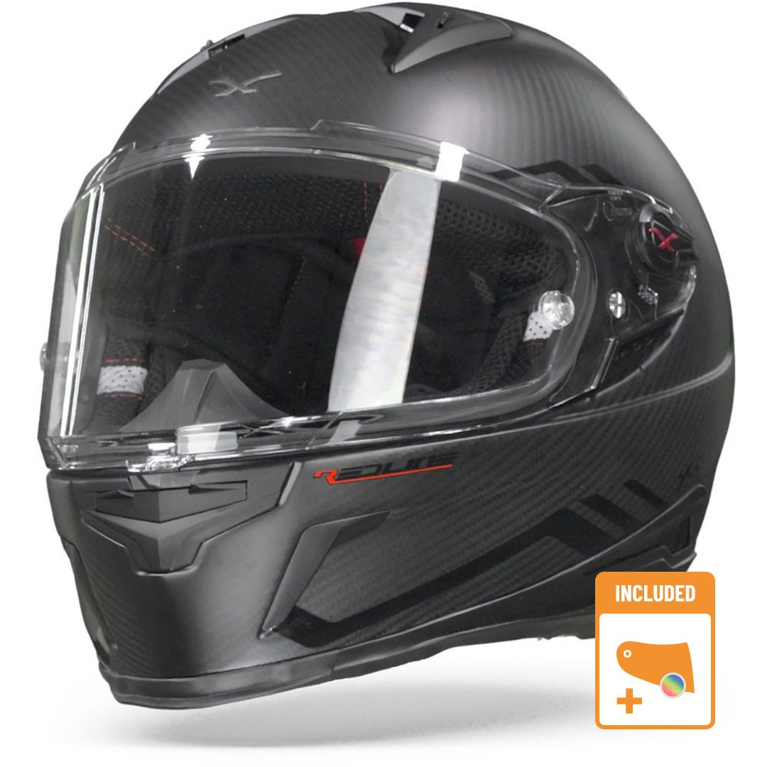 Image of Nexx XR2 Redline Mate Negro Casco Integral Talla 3XL