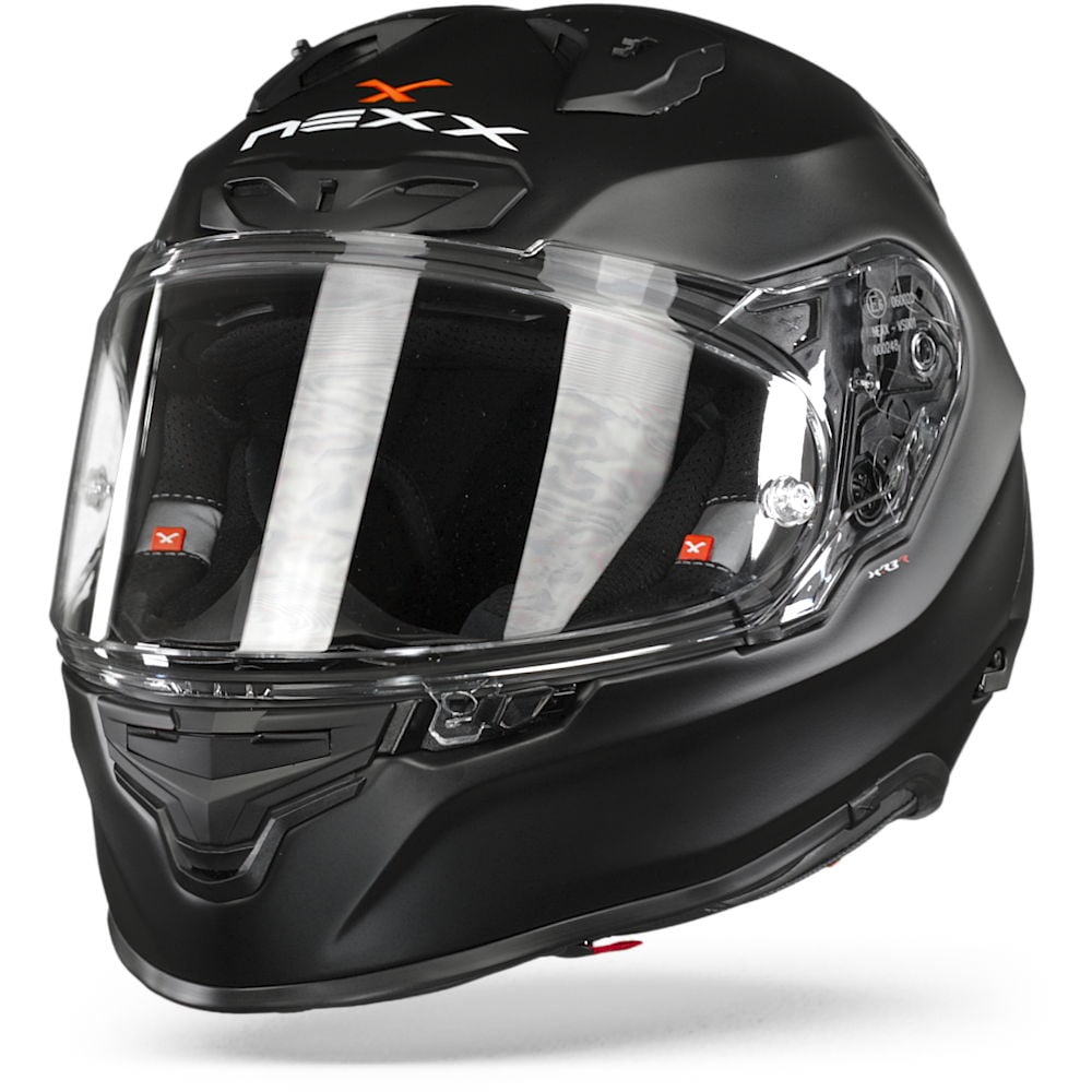 Image of Nexx XR3R Plain Black Matt Full Face Helmet Talla L