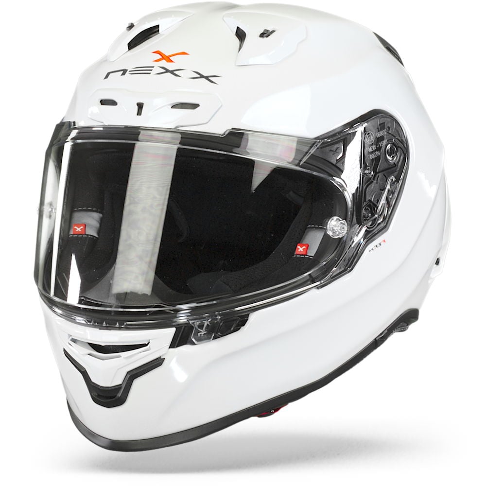 Image of Nexx XR3R Plain White Full Face Helmet Size L EN