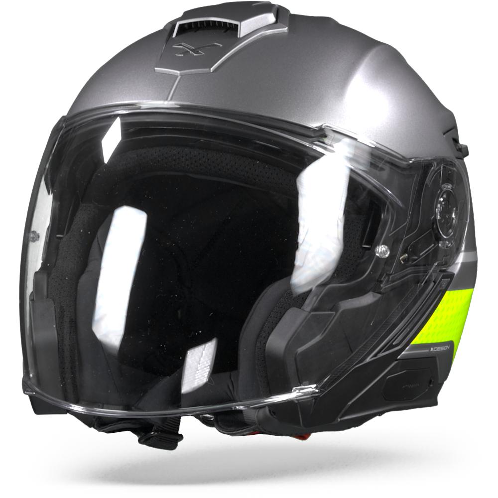Image of Nexx XViliby Streetgeist Titan Matt Jet Helmet Size XS EN