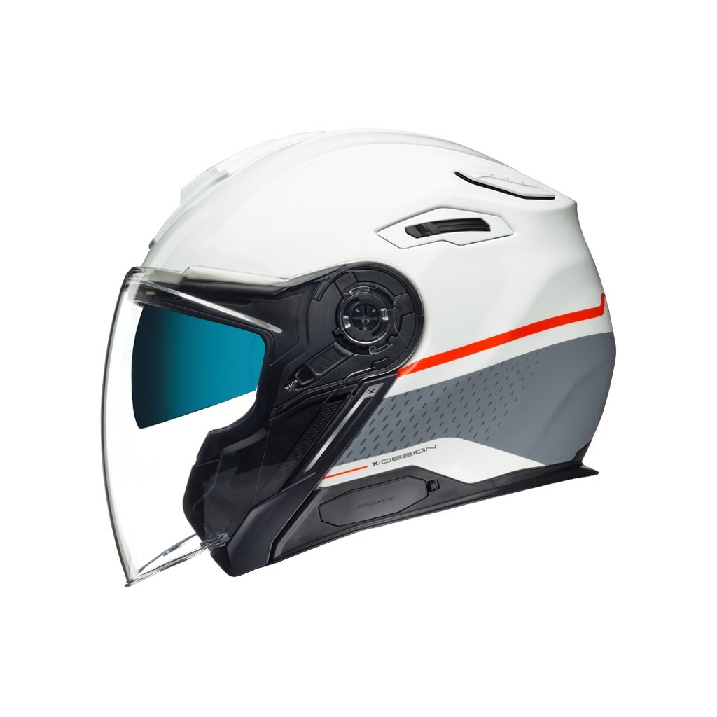 Image of Nexx XViliby Streetgeist White Grey Jet Helmet Size S ID 5600427090834