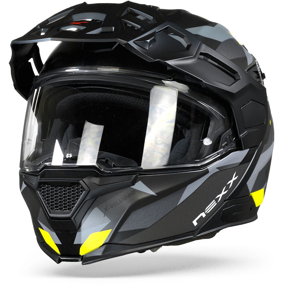 Image of Nexx XVilijord Taiga Black Neon Matt Modular Helmet Size XS EN
