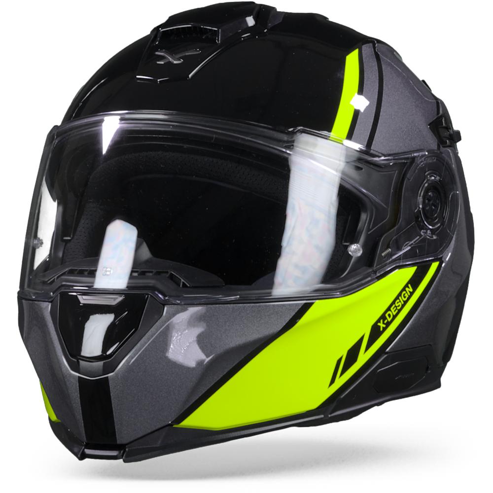 Image of Nexx XVilitur Hi-Viz Neon Grey Modular Helmet Size XL EN