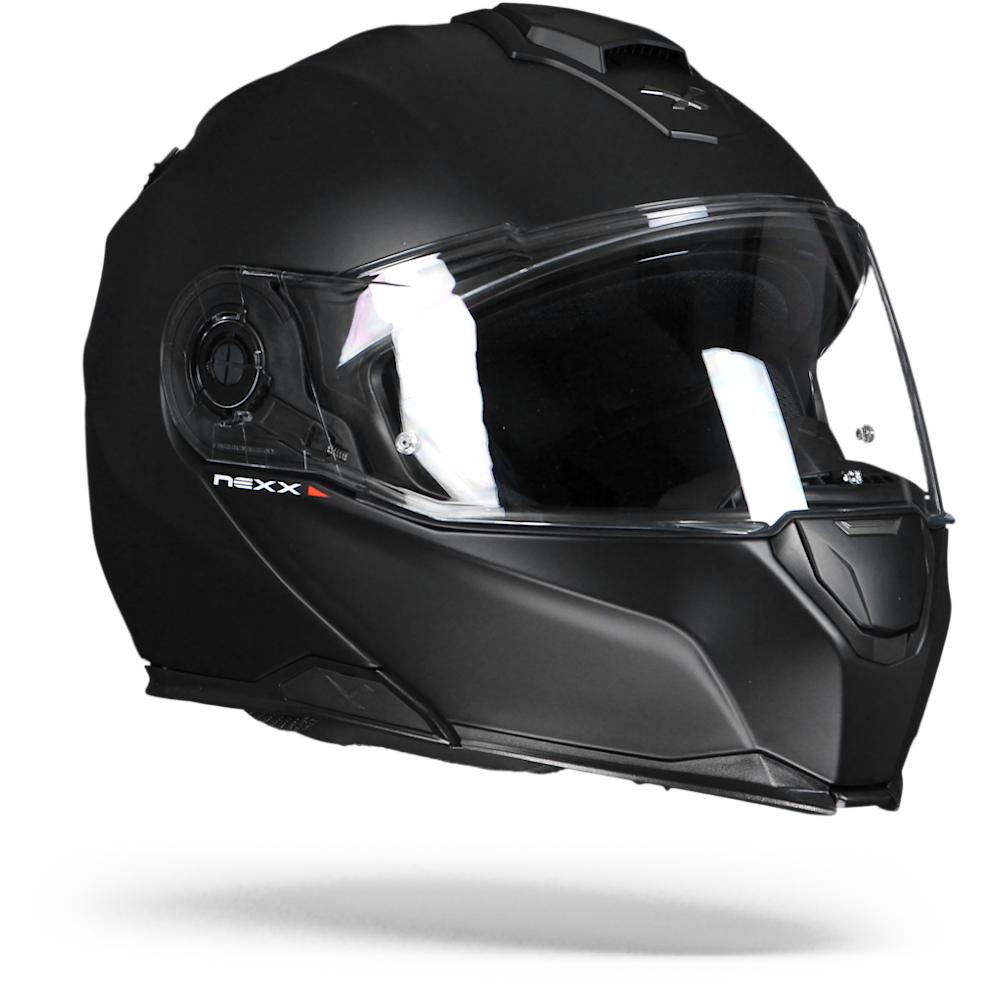Image of Nexx XVilitur Plain Black Matt Modular Helmet Size 2XL EN