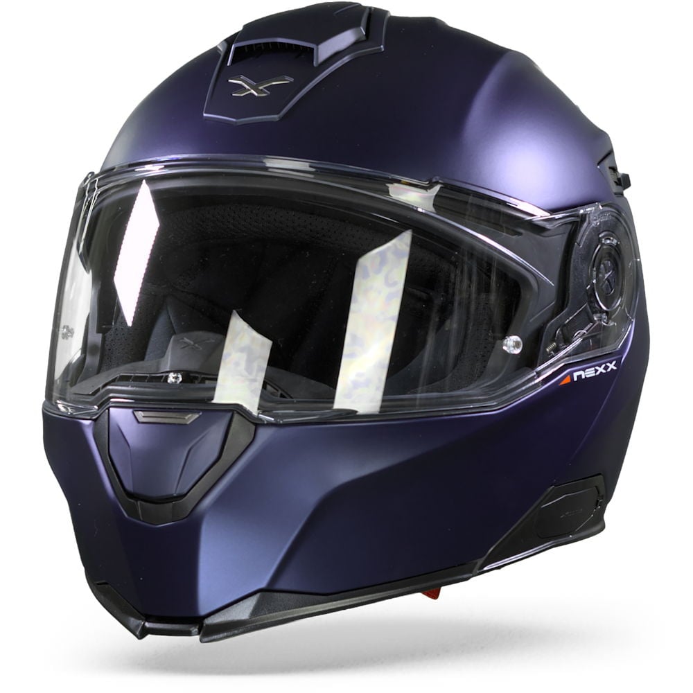 Image of Nexx XVilitur Plain Indigo Blue Matt Modular Helmet Size L ID 5600427084697