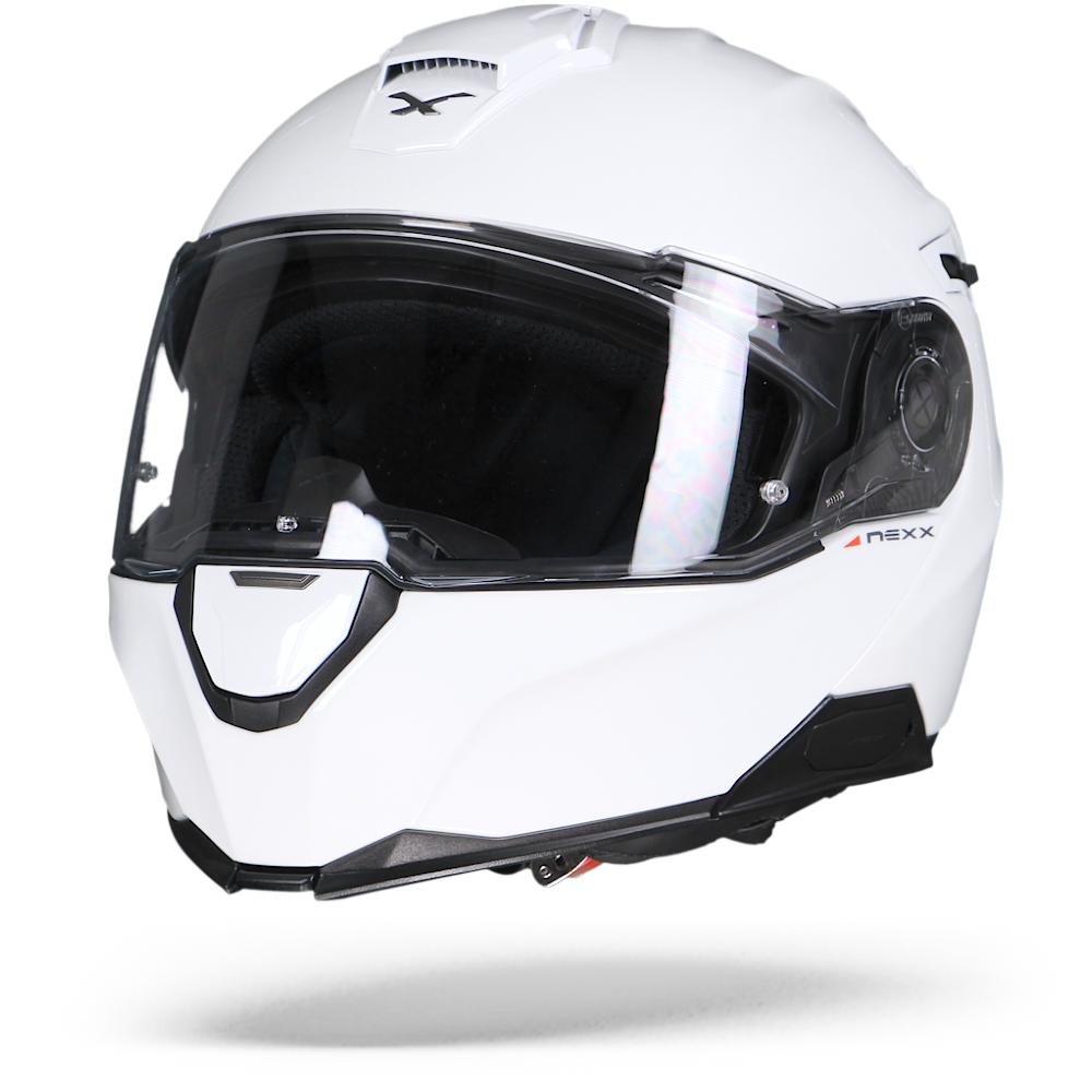 Image of Nexx XVilitur Plain White Modular Helmet Size S EN