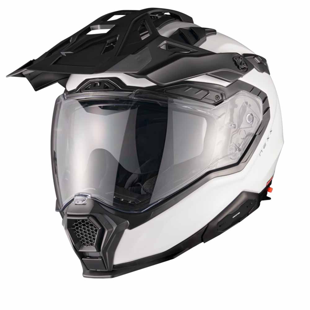 Image of Nexx XWED3 Plain White Pearl Adventure Helmet Talla 3XL