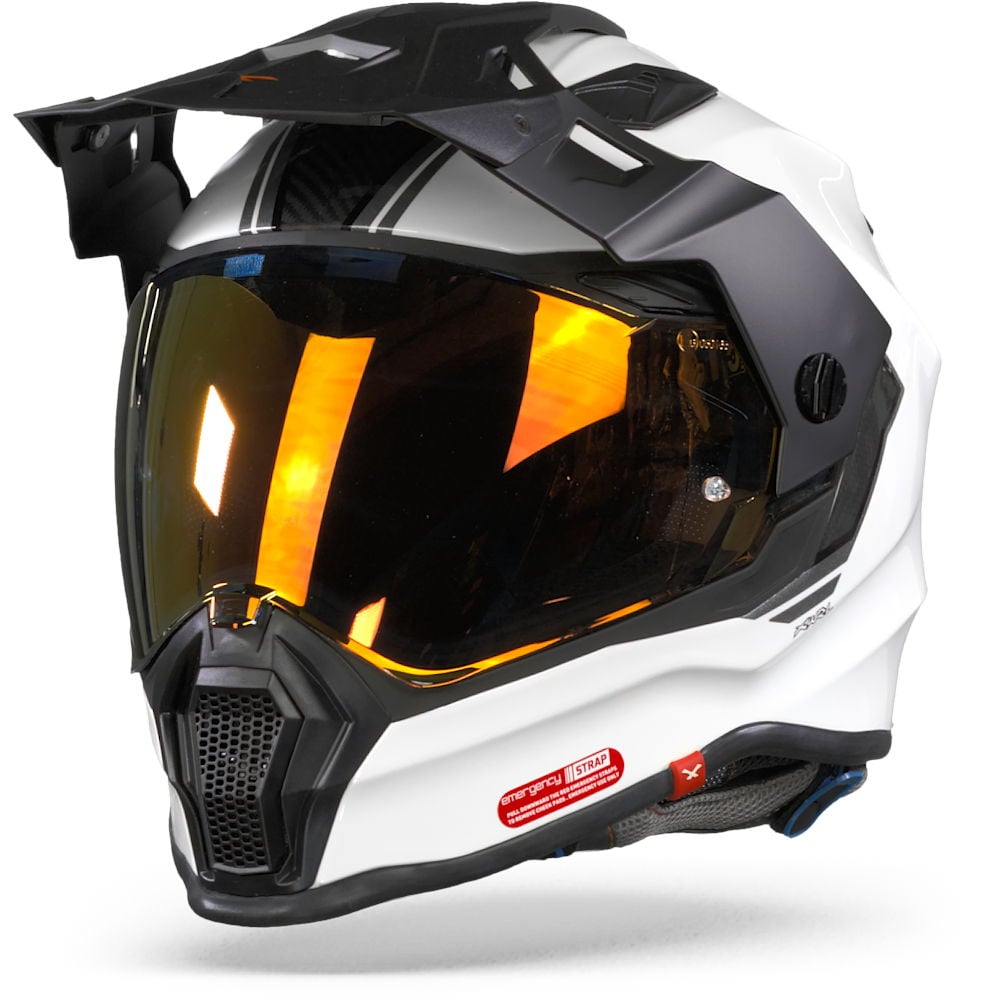 Image of Nexx XWRL Fullwhite Adventure Helmet Size XS EN
