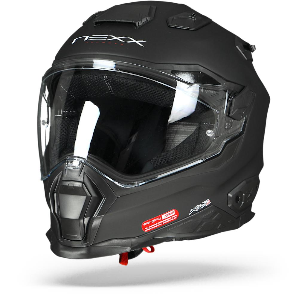 Image of Nexx XWST2 Plain Matt Black Full Face Helmet Size XS ID 5600427068147