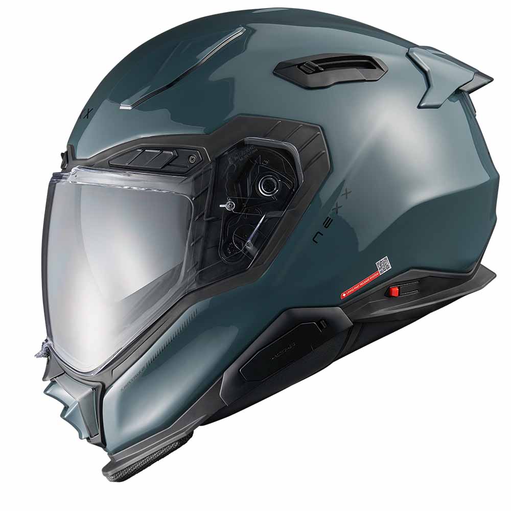 Image of Nexx XWST3 Plain Wild Blue Full Face Helmet Size S EN