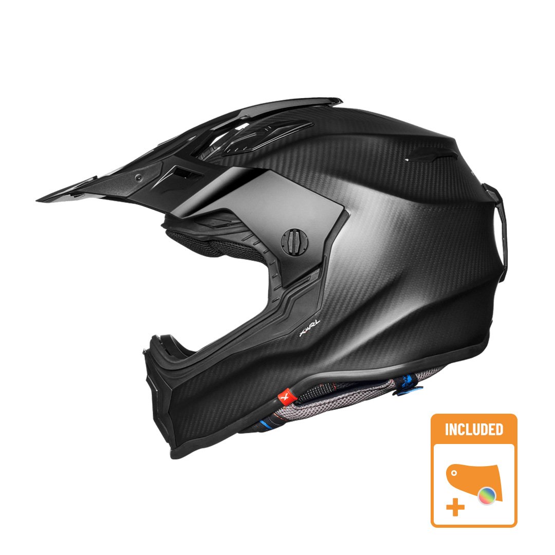 Image of Nexx XWrl Zero Pro Carbon Matt Adventure Helmet Size 2XL EN