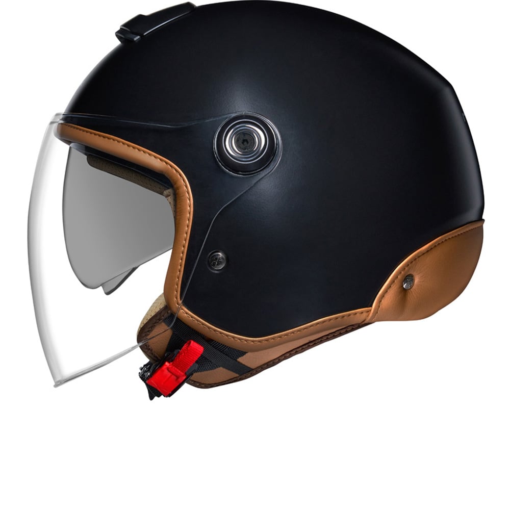 Image of Nexx Y10 Sunny Black Matt Camel Jet Helmet Talla S