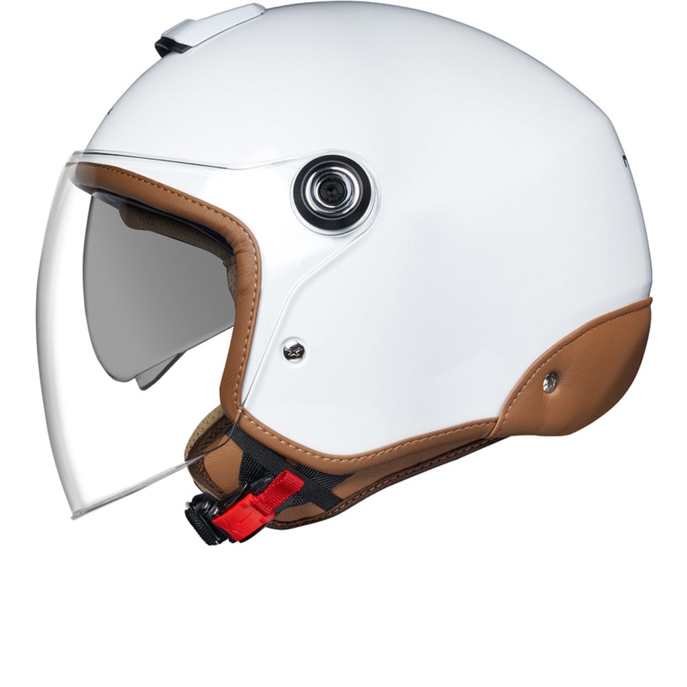 Image of Nexx Y10 Sunny White Camel Jet Helmet Size 2XL EN