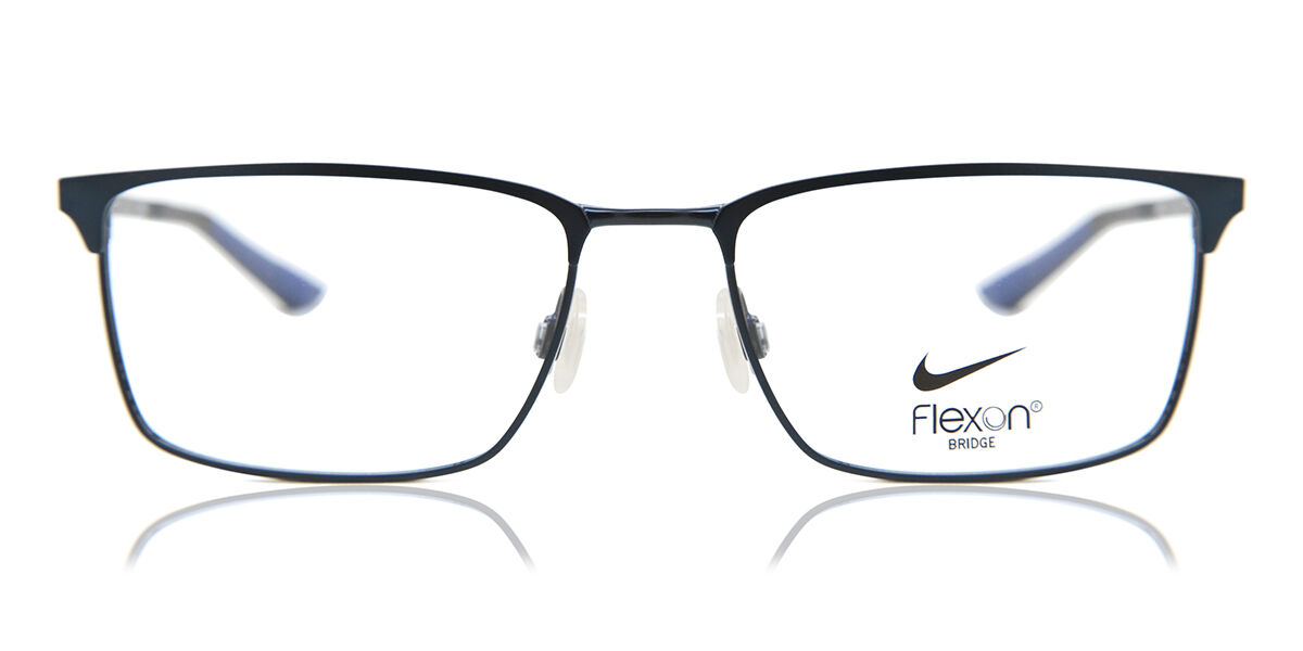 Image of Nike 4307 408 Óculos de Grau Azuis Masculino PRT