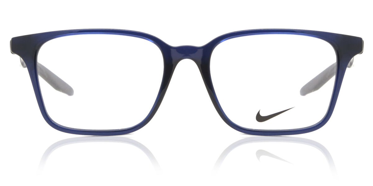 Image of Nike 5018 403 Óculos de Grau Azuis Masculino BRLPT