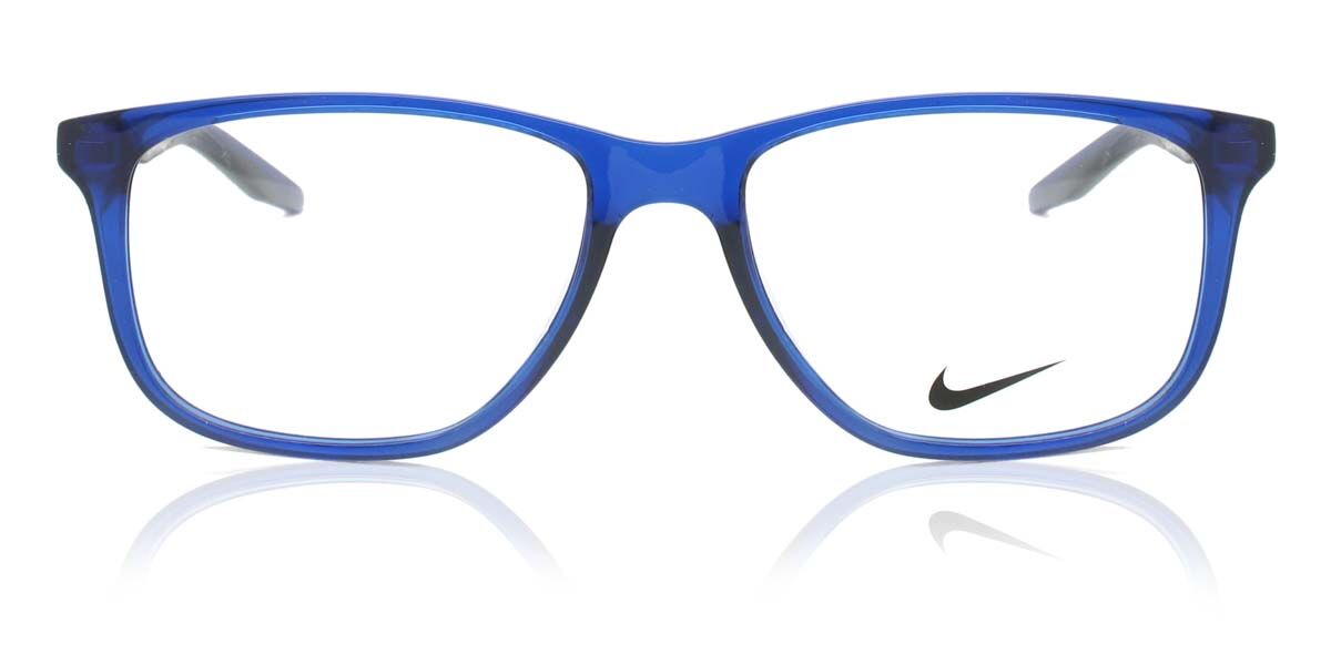 Image of Nike 5019 402 Óculos de Grau Azuis Masculino BRLPT