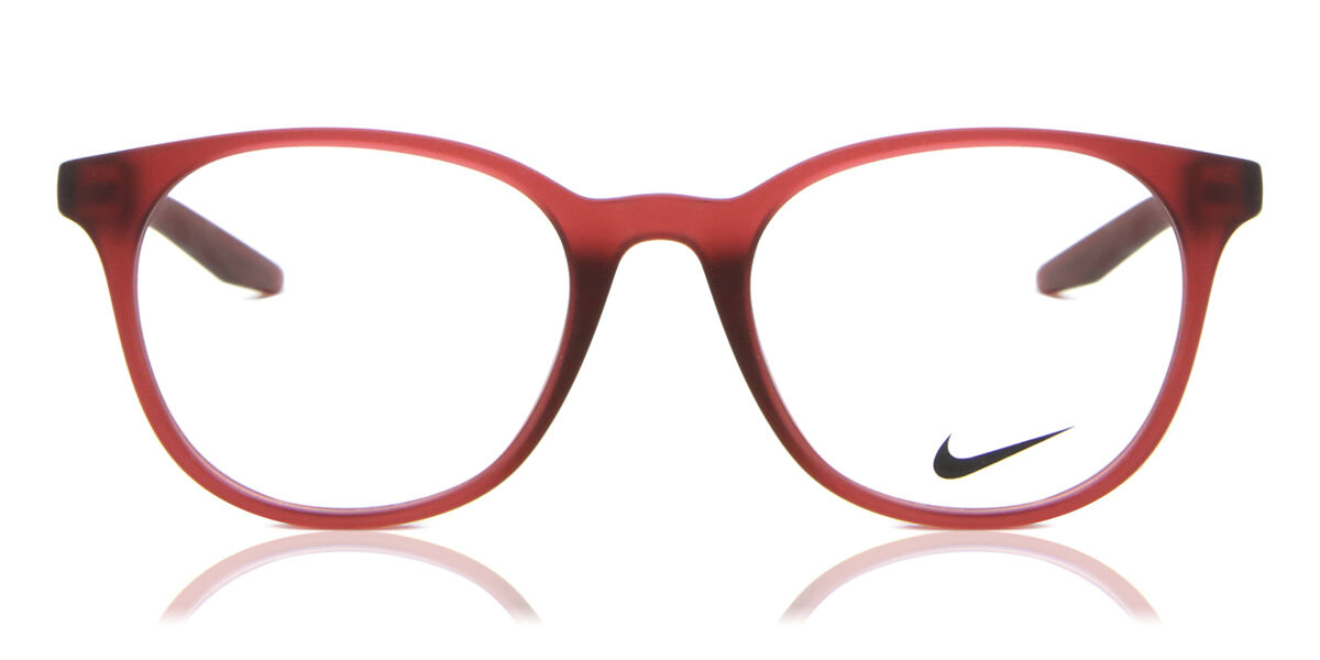 Image of Nike 5020 602 Óculos de Grau Vermelhos Masculino BRLPT