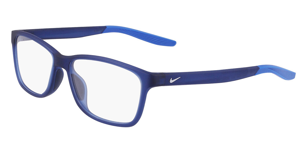 Image of Nike 5048 410 Óculos de Grau Azuis Masculino BRLPT