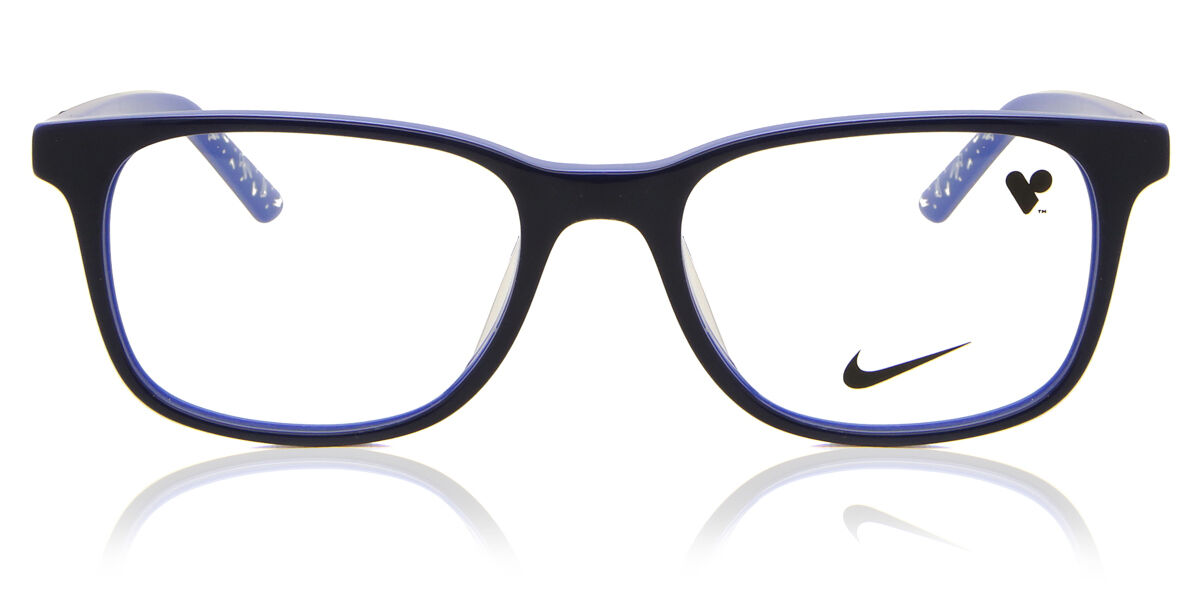 Image of Nike 5546 404 Óculos de Grau Azuis Masculino BRLPT