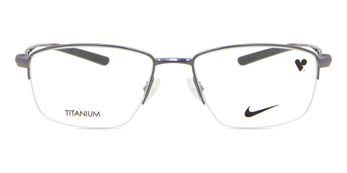 Image of Nike 6045 070 Óculos de Grau Prata Masculino BRLPT