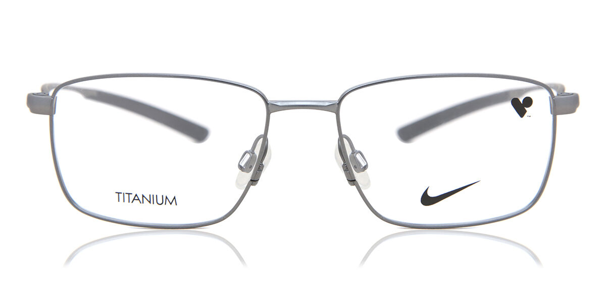 Image of Nike 6046 070 Óculos de Grau Prata Masculino BRLPT