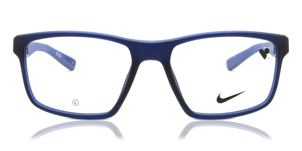 Image of Nike 7015 410 Óculos de Grau Azuis Masculino BRLPT