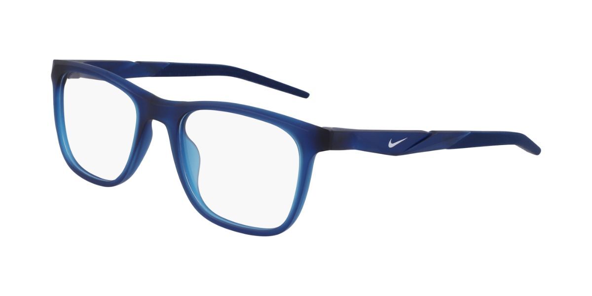 Image of Nike 7056 423 Óculos de Grau Azuis Masculino PRT