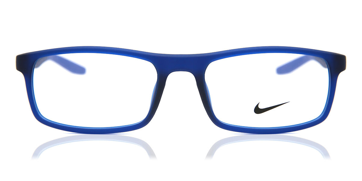 Image of Nike 7119 401 Óculos de Grau Azuis Masculino BRLPT