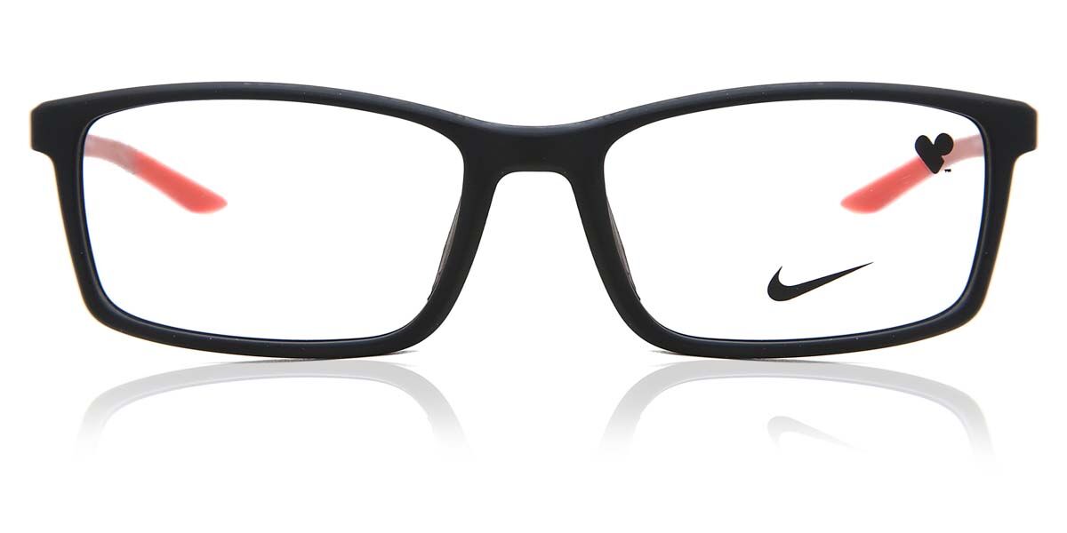 Image of Nike 7287 006 Óculos de Grau Pretos Masculino BRLPT